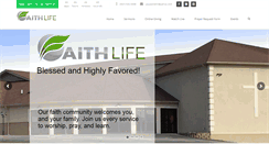 Desktop Screenshot of faithlifelive.com